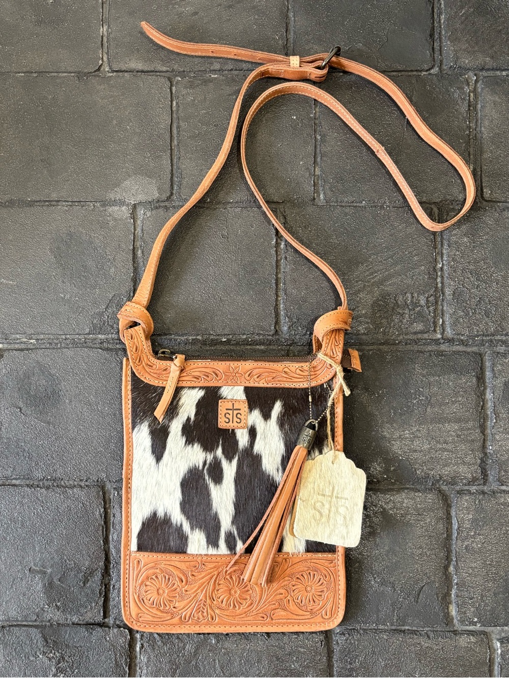 STS Ranchwear Yippee Kiyay crossbody purse NWT